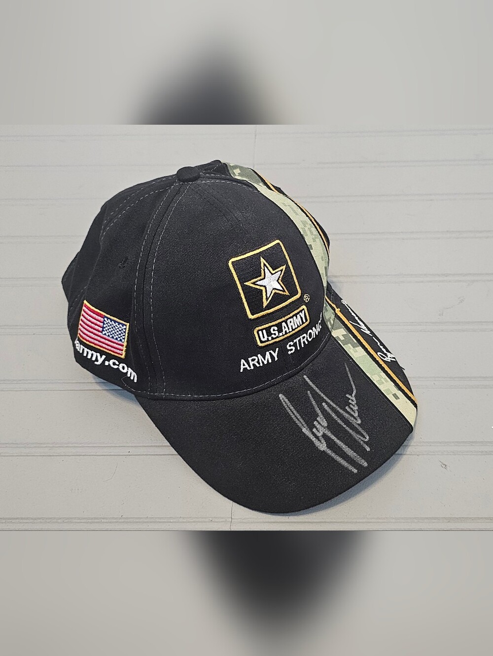 Signed Ryan Newman US Army Nascar Racing Hat